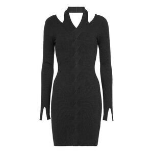 EUC Simkhai Alejandra ribbed-knit minidress